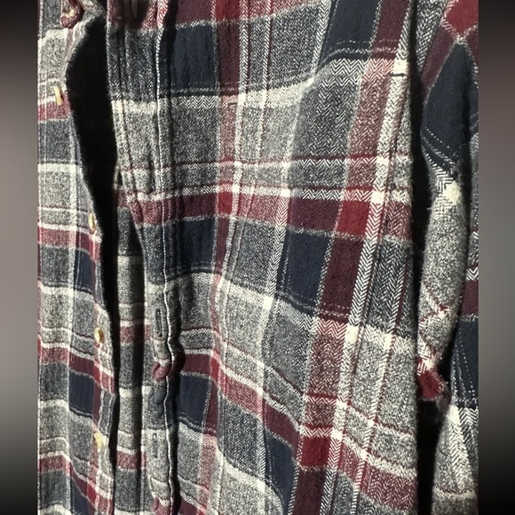 Redhead Brand Co. Men’s Flannel Bundle Size Small 100% Cotton Green And Red - Picture 4 of 10